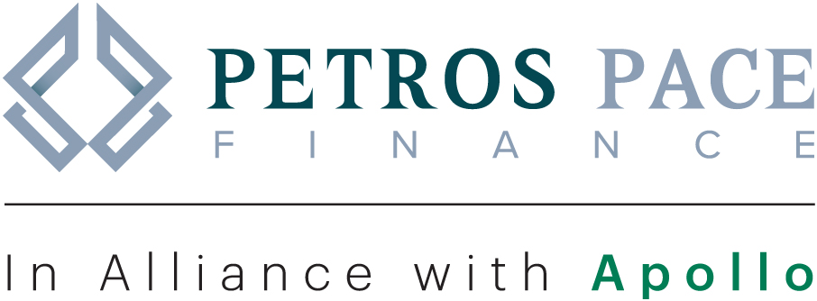Petros PACE Finance Logo- In Alliance with Apollo
